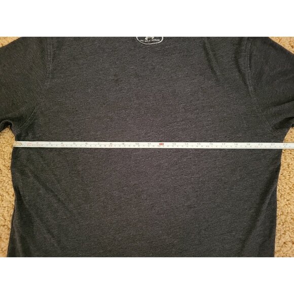 Under Armour Men's T-Shirt Short Sleeve Size L Athletic Graphic Logo Shirt Gray - Picture 10 of 13